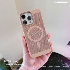** Ốp iPhone 15 Pro Likgus tản nhiệt hở viền