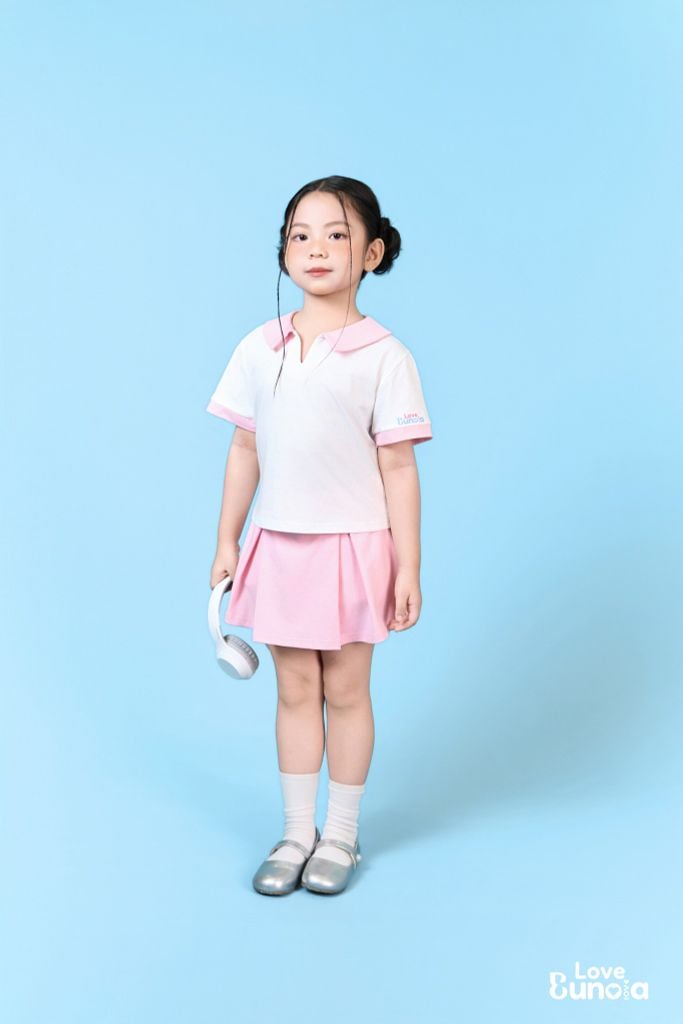 LE54 - Chân váy thun cho bé gái