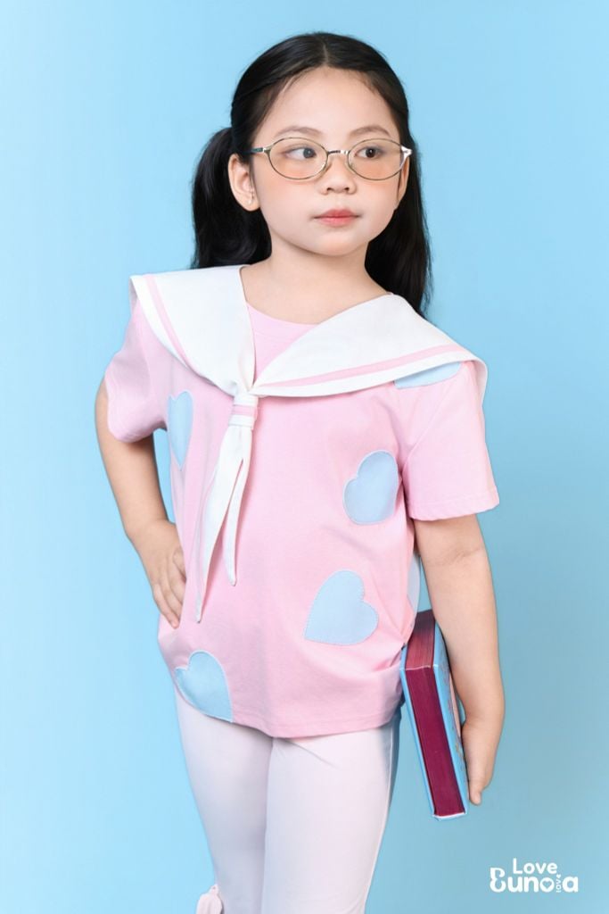 LE45 - Áo thun trái tim