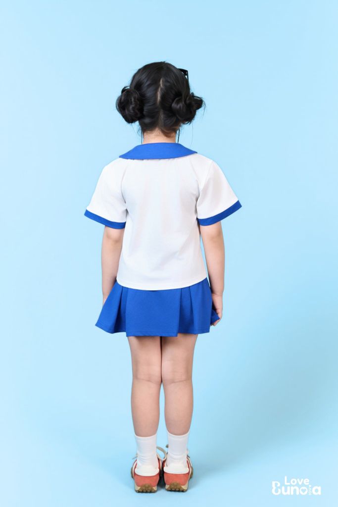 LE53 - Áo polo cho bé gái