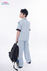 LE118/119 - Set Bộ cộc tay quần dài vải gió cách điệu