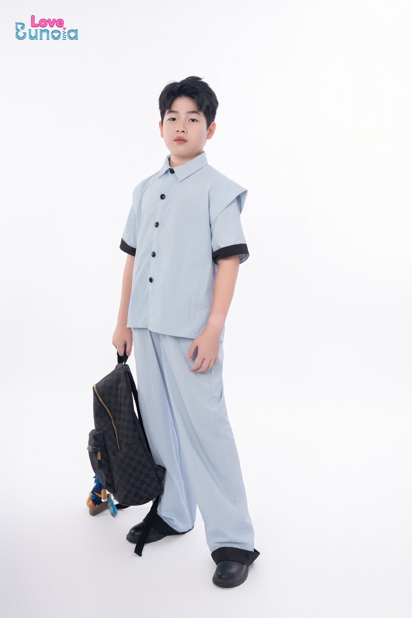 LE118/119 - Set Bộ cộc tay quần dài vải gió cách điệu