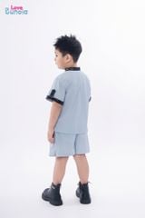 LE116/117 - Set Bộ cộc tay quần short vải gió cách điệu