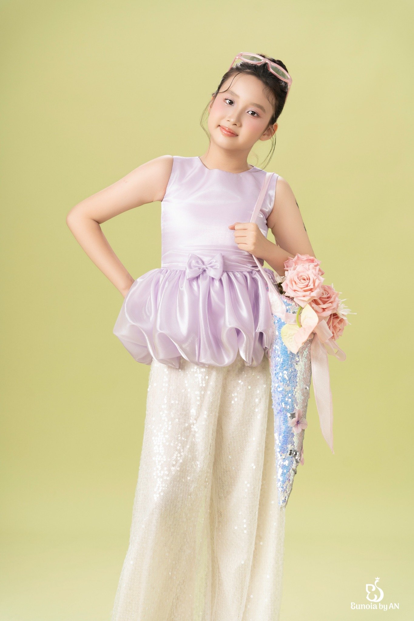 Sắc 10 - Áo bí thắt nơ eo