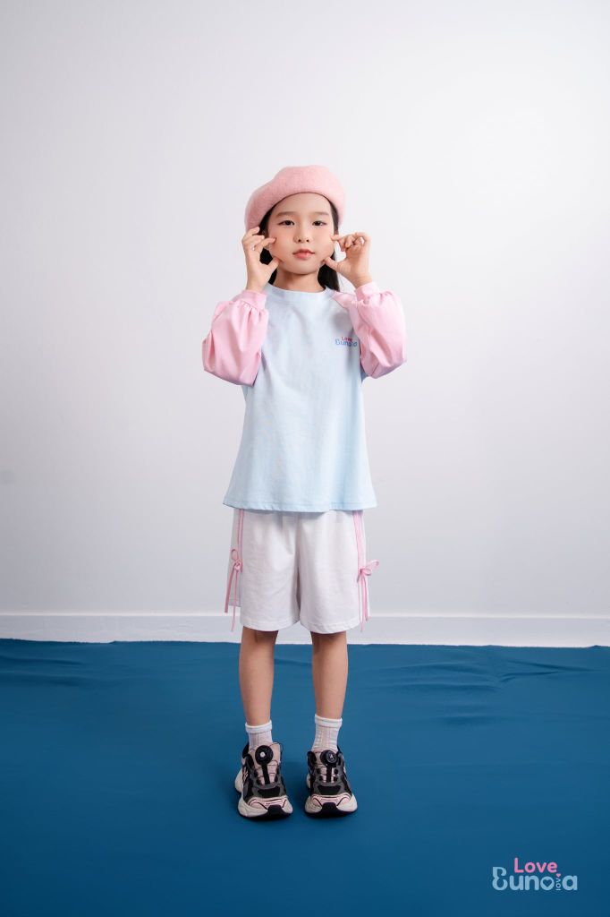 LE59 - Áo Swearter Cổ Tròn Phối Màu