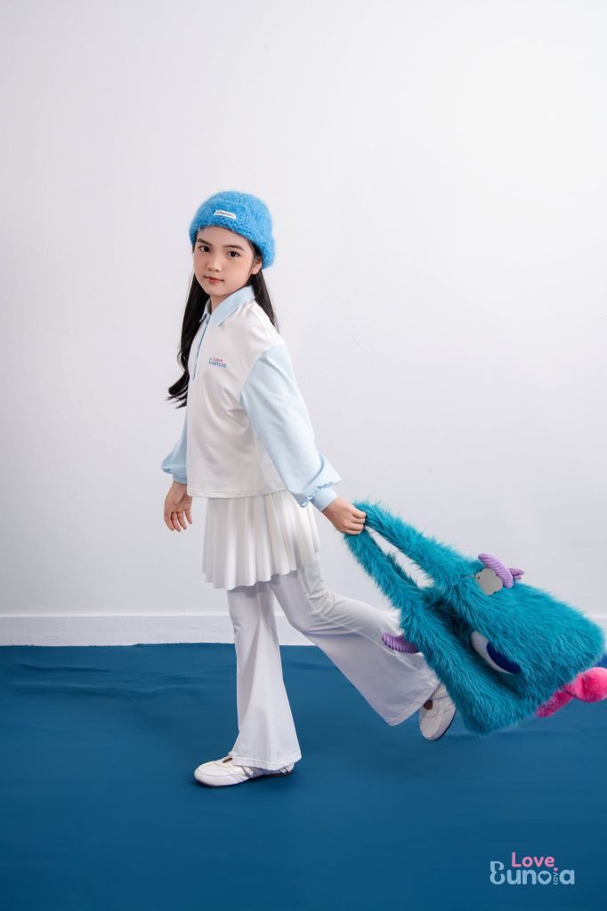 LE65 - Áo PoLo Dài Tay Phối Màu