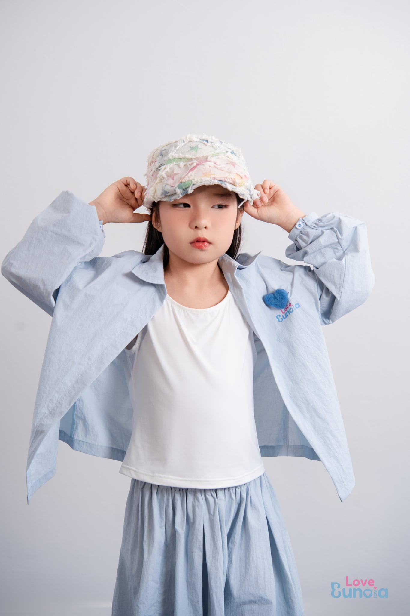 LE68 - Áo Khoác Sơ Mi Tay Bồng