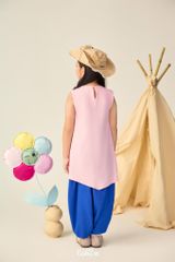 LE84 - Áo suông cotton vạt chéo