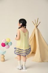 LE69 - Váy lưới tầng bèo
