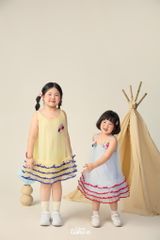 LE69 - Váy lưới tầng bèo