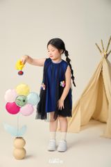 LE83 - Váy suông ngắn cho bé gái