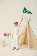 LE86 - Áo sơ mi tay lỡ