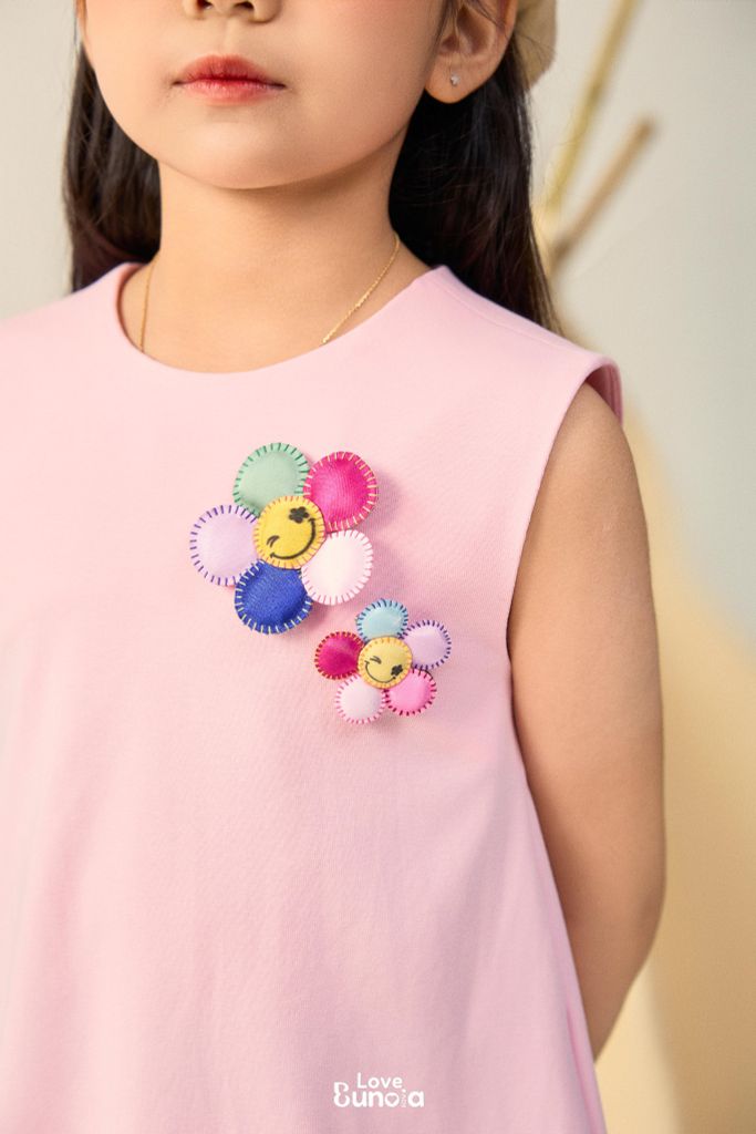 LE84 - Áo suông cotton vạt chéo