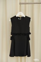 LE36 - Váy liền cotton cutout cho bé gái