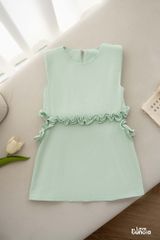 LE36 - Váy liền cotton cutout cho bé gái