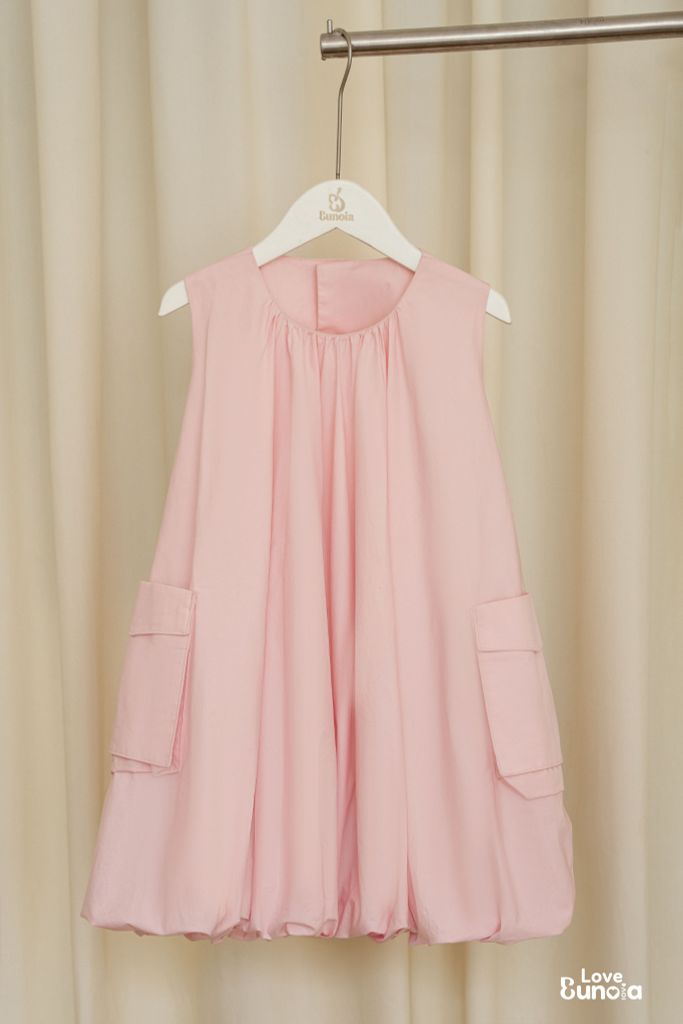 LE27 - Váy bí túi hộp cho bé gái - Love Eunoia