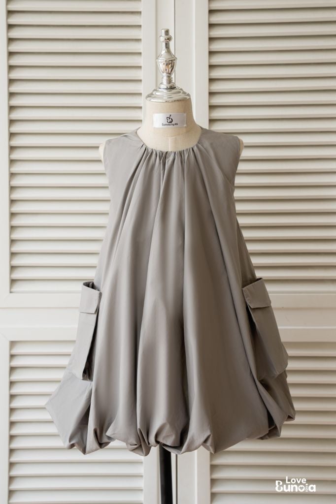 LE27 - Váy bí túi hộp cho bé gái - Love Eunoia