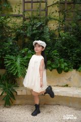 LE 38 - Váy bí đính nơ cho bé gái