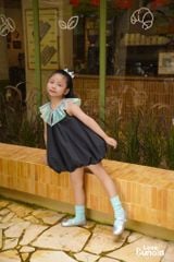 LE39 - Váy bí cổ bèo cho bé gái