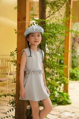 LE36 - Váy liền cotton cutout cho bé gái