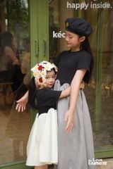 LE37 - Váy dài nhều múi cho bé gái