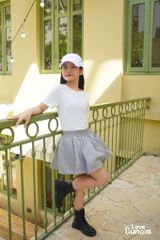 LE42 - Chân váy bí cạp cao