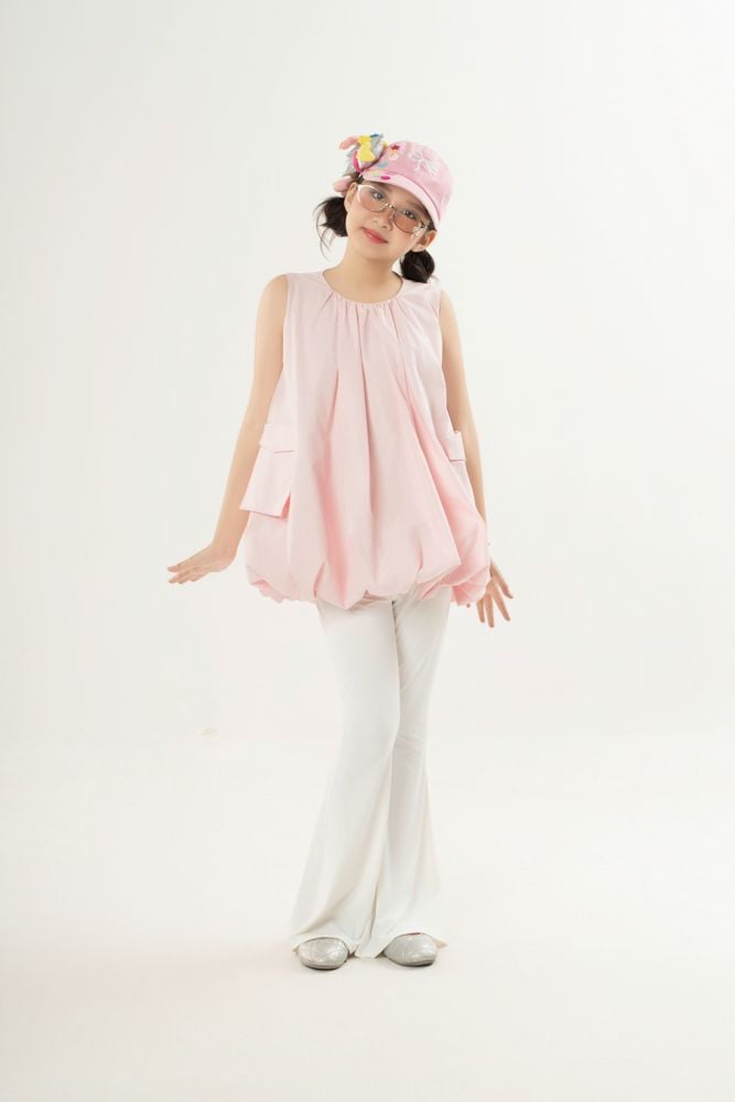 LE27 - Váy bí túi hộp cho bé gái - Love Eunoia