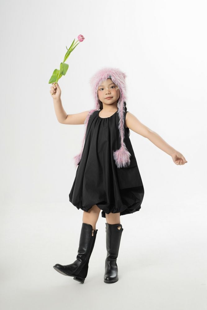 LE27 - Váy bí túi hộp cho bé gái - Love Eunoia