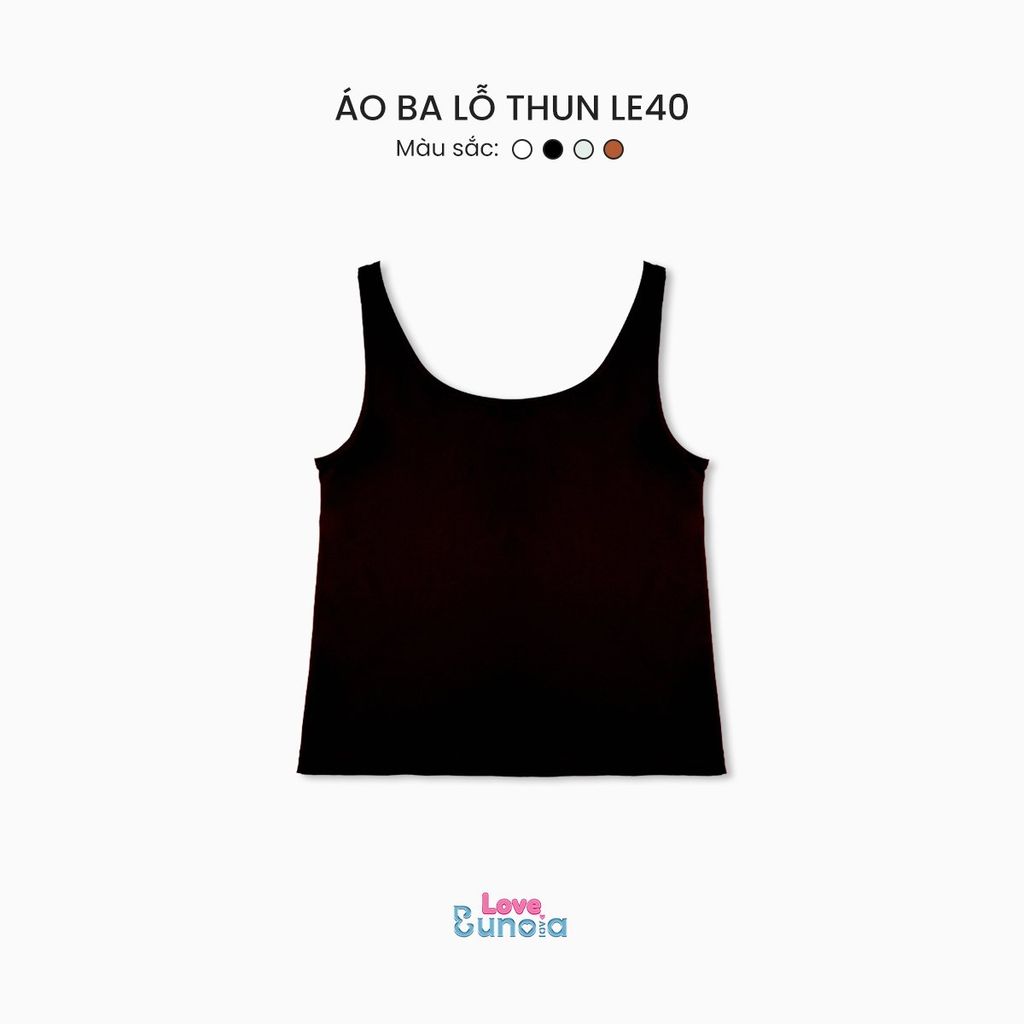 LE40 - Áo ba lỗ thun cho bé gái
