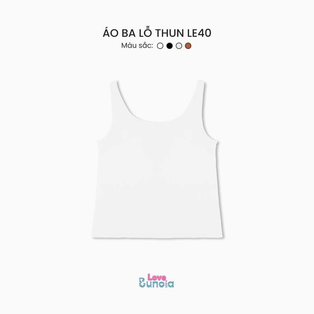 LE40 - Áo ba lỗ thun cho bé gái
