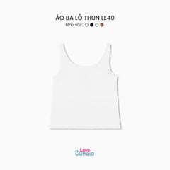 LE40 - Áo ba lỗ thun cho bé gái