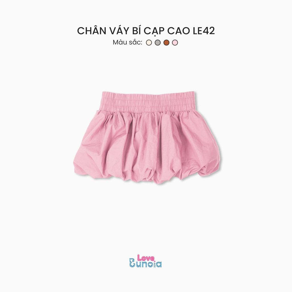 LE42 - Chân váy bí cạp cao