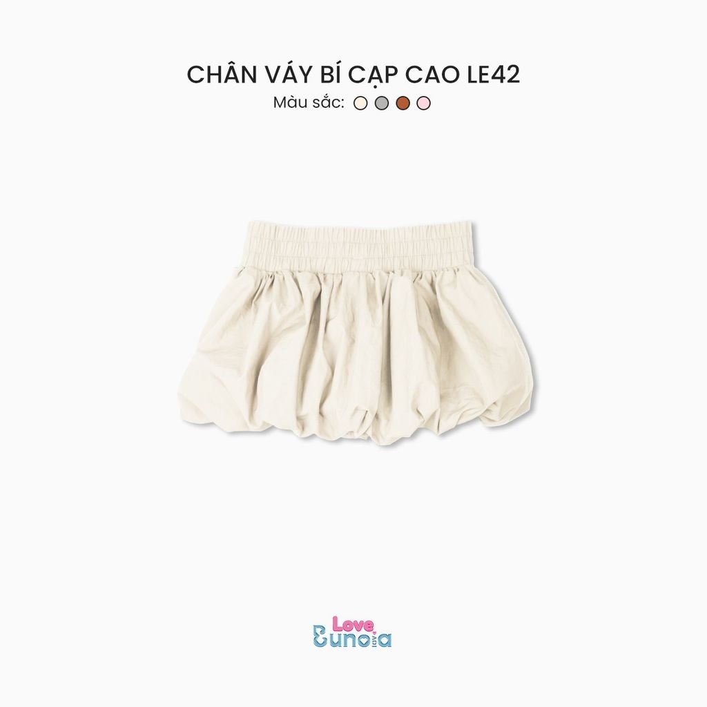 LE42 - Chân váy bí cạp cao