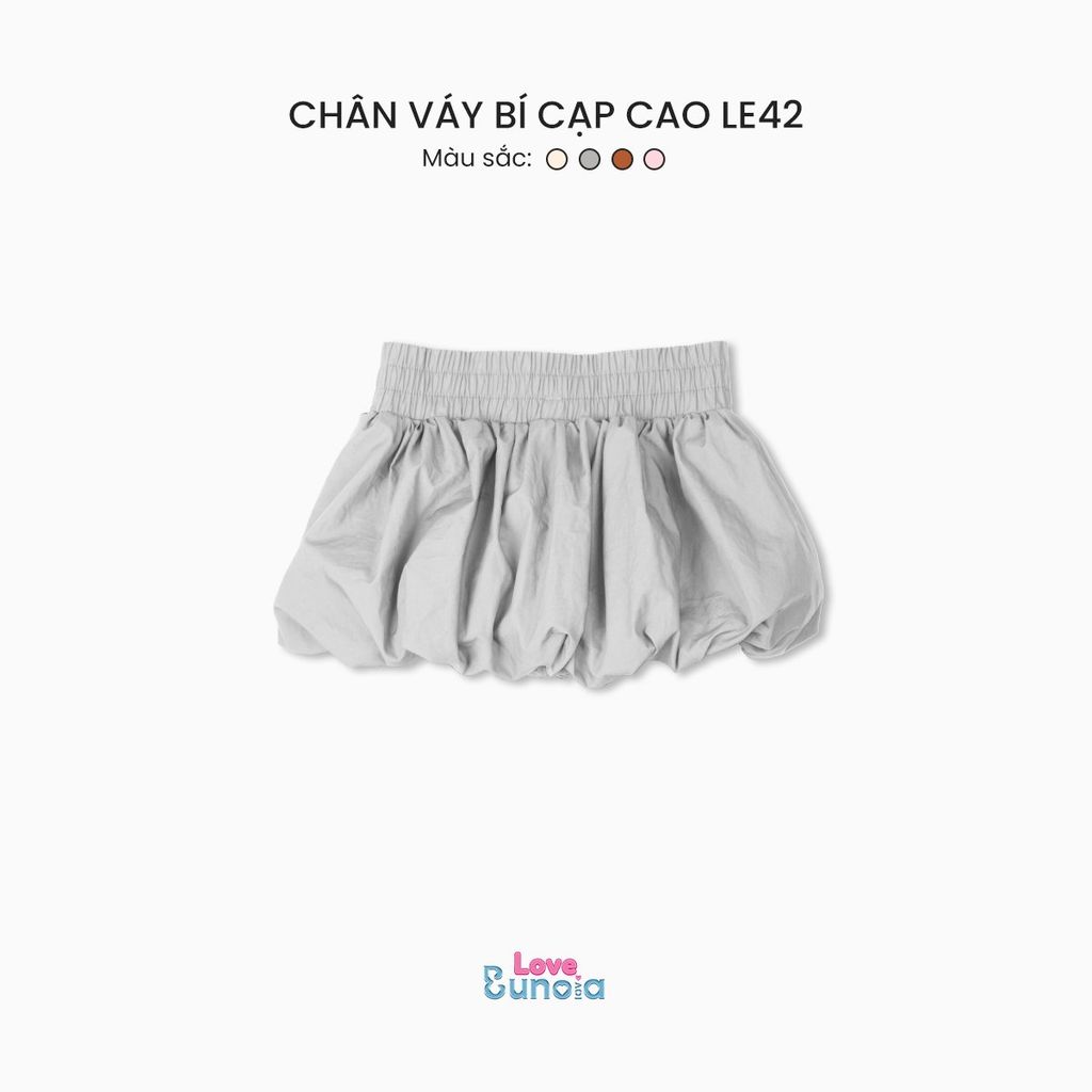 LE42 - Chân váy bí cạp cao
