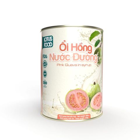 Pink Guava In Syrup