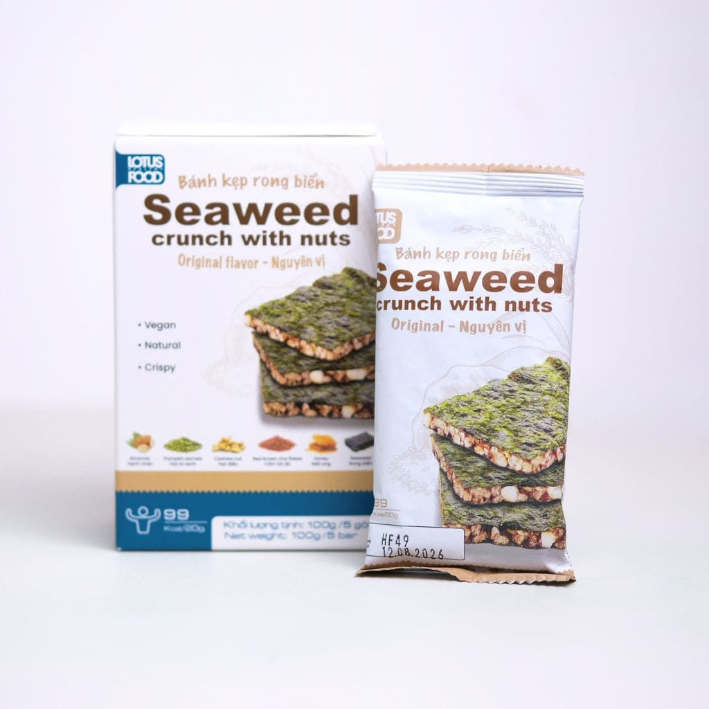 Seaweed Crunch with Nuts Original Flavor