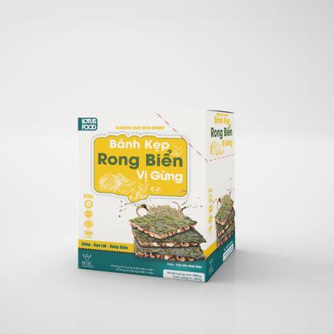 BÁNH KẸP RONG BIỂN VỊ GỪNG