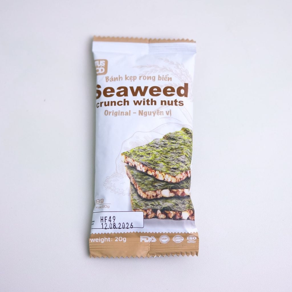 BÁNH KẸP RONG BIỂN NGUYÊN VỊ