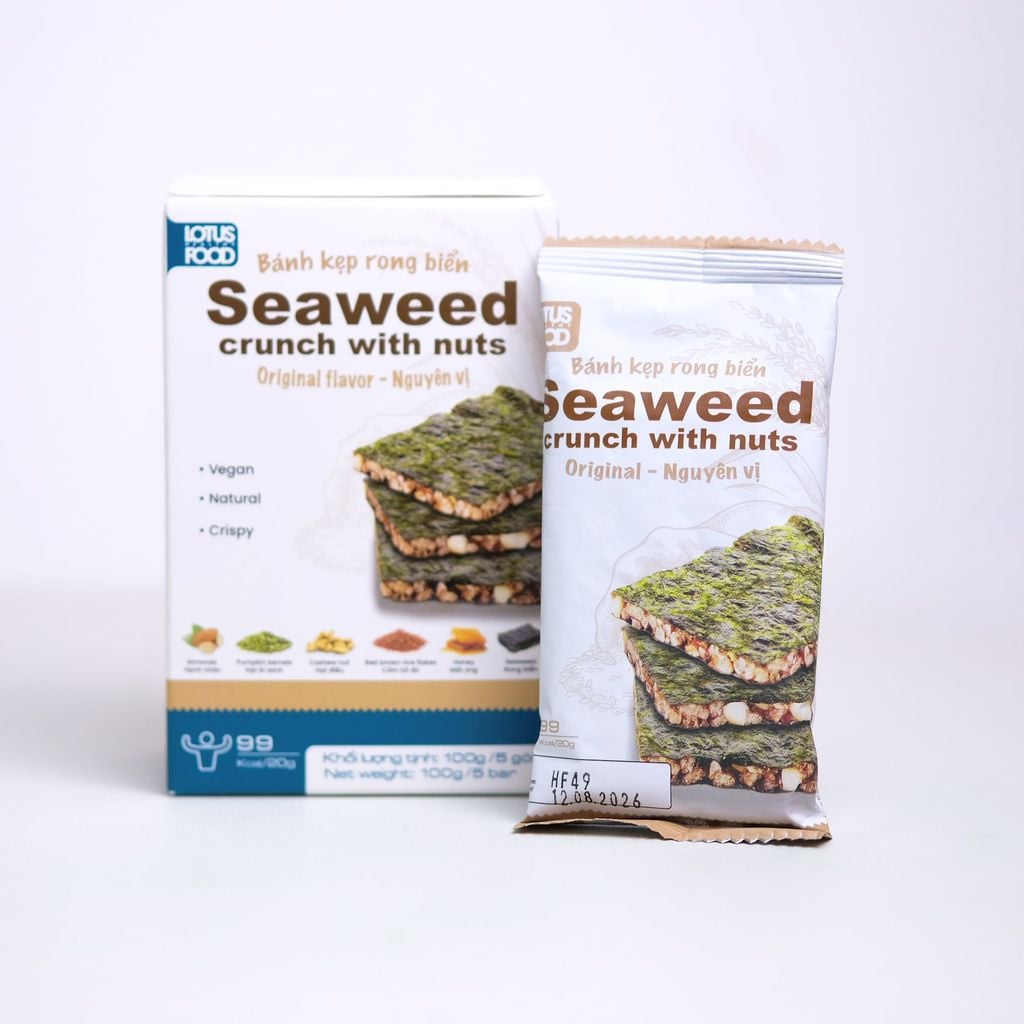 BÁNH KẸP RONG BIỂN NGUYÊN VỊ