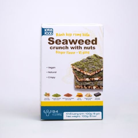 BÁNH KẸP RONG BIỂN VỊ GỪNG