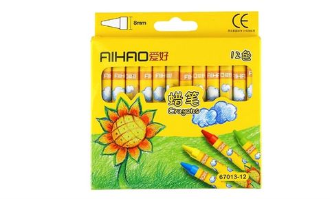  Bút sáp màu hoa hướng dương AIHAO 67013 12 màu (288) 