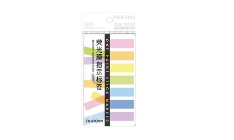  Giấy phân trang Aihao nhựa 7 màu 66709 (720) 