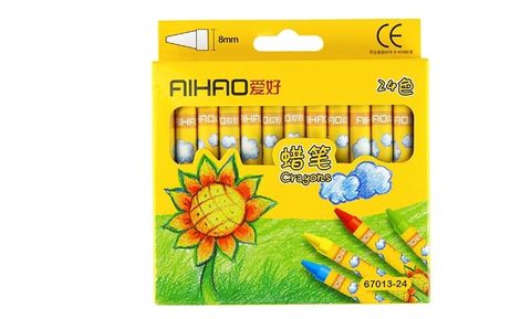  Bút sáp màu hoa hướng dương AIHAO 67013 24 màu (144) 