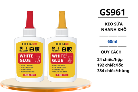  Keo sữa Aihao 60ml GS961 (24/192/384) 
