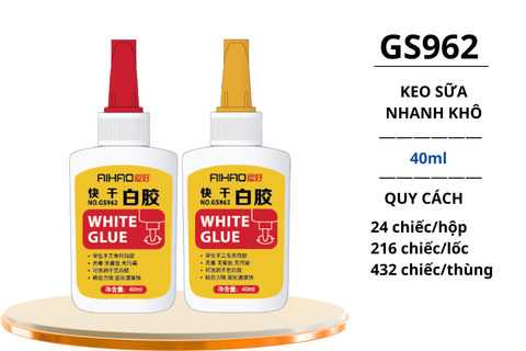  Keo sữa Aihao 40ml GS962 (24/216/432) 