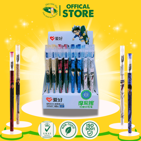  Bút gel tẩy được AIHAO ngòi 0.5mm GP2111 Chính Hãng - Có Tại Hiệu Sách Mai 