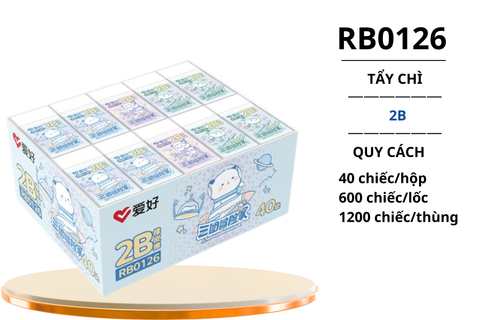  Tẩy trắng 2B Aihao nhỏ RB0126 (40/600/1200) 