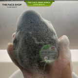  Bông rửa mặt bọt biển làm sạch sâu da mặt sợi mềm mại khử khuẩn Charcoal & Konjac Cleansing Puff The Face Shop 