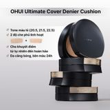  Mini 6g - Phấn Nước Kiềm Dầu Ohui Ultimate Cover Denier Cushion phù hợp với da dầu hoặc hỗn hợp 