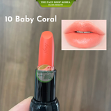  Son thỏi màu sắc đa dạng Căng bóng đẹp tự nhiên Hàn Quốc The Face Shop fmgt NEW BOLD SHEER GLOW LIPSTICK 3.5g 